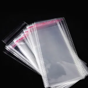 透明玻璃纸透明塑料袋Opp塑料自粘OPP Bopp袋100件