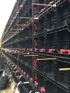 Trọng lượng nhẹ mô-đun bê tông ván khuôn nhựa ván khuôn nhựa ván khuôn cho bê tông tường cột và sàn xây dựng - Product Image 4