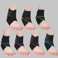 Ceinture élastique réglable Fasciite plantaire Tendon d'Achille Compression Cheville Bande de soutien Bandes antidérapantes Sport Cheville Brace Wrap