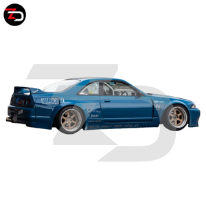 <span class=keywords><strong>Kit</strong></span> de carrocería estilo RB al por mayor para <span class=keywords><strong>Skyline</strong></span> <span class=keywords><strong>R33</strong></span> 1993-1998 con parachoques delantero, envoltorio trasero, faldas laterales, guardabarros bengalas - Product Image 4