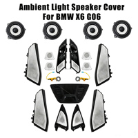 Kit de Iluminación Ambiental Interior para BMW X6 G06 2019-2024, Sistema de Actualización de Iluminación LED RGB para Cubiertas de Altavoces y Molduras de Puertas
