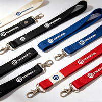Cordons porte-cartes d'identité Furuide en gros avec logo personnalisé, en polyester imprimé, design Yoyo, impression typographique, options multi-tailles