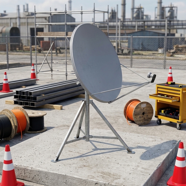 Latest Design 120cm KU 1.0mm Steel Satellite Dish Antenna for Fiji TV