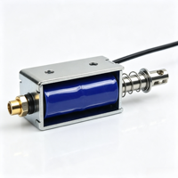 迷你开放式推拉式电磁铁 DC6V 12V 小型电磁铁，适用于机器人游戏机