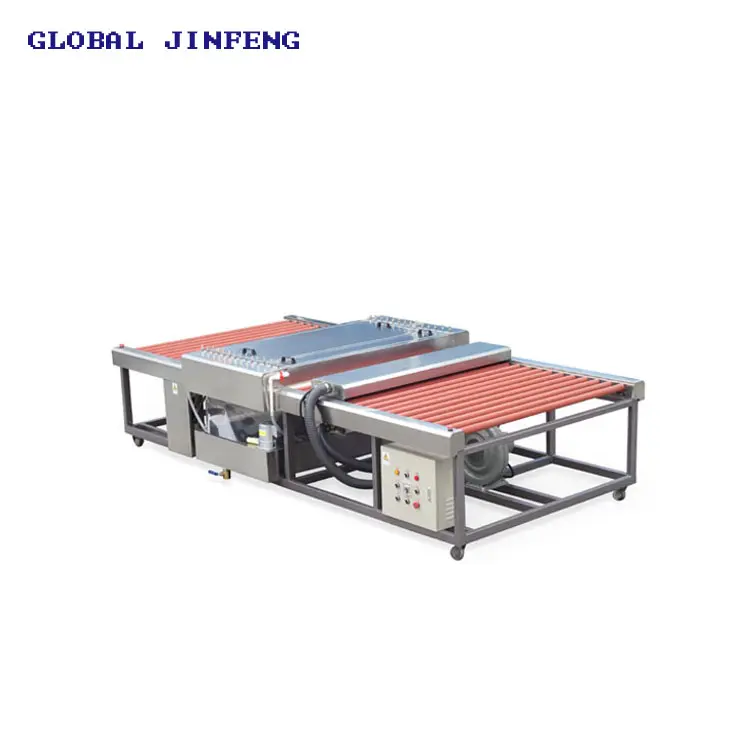 JFW-2000 cnc yatay otomatik güneş camı yıkama ve kurutma makinesi