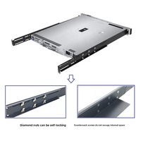 Kit de Rieles Deslizantes para Servidor de IA, Rieles para Servidor GPU para Equipos de Infraestructura de Centros de Datos