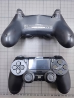 Manette de jeu sans fil d'occasion Real DS4 compatible avec PS4 Slim Pro JDM010 JDM055, manette de jeu avec vibration