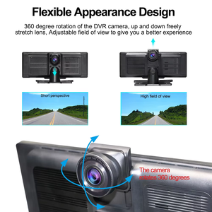 10.26 Inch 4K WIFI ADAS GPS Carplay &amp; <strong>Android</strong> Auto 3840*2160P Dash <strong>Cam</strong> Car Dashboard Video Recording Loop Record Phone APP - Product Image 4