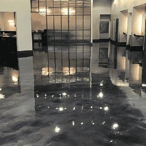 <strong>Two-component</strong> Epoxy Colored Quartz <strong>Floor</strong> Paint Rich and Gorgeous Colors, Excellent Decorative Effect. High-end Factories - Product Image 5