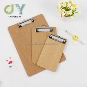 Wholesale thickened A4 wooden board folder writing pad test paper data folder
