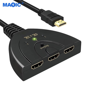 Cables Accesorios 4K 30Hz 3 puertos HDMI <span class=keywords><strong>Switcher</strong></span> 3 en 1 Salida HDMI Switch 4K para HDTV - Product Image 1