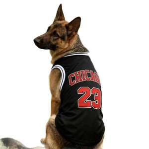 <span class=keywords><strong>Chaleco</strong></span> Casual Transpirable de Poliéster Delgado <span class=keywords><strong>para</strong></span> Perros Grandes (<span class=keywords><strong>Doberman</strong></span>, Golden Retriever, Pastor Alemán) - Estampado de Letras y Números de Verano - Product Image 5