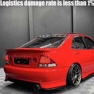 Aileron de coffre arrière style TRD modifié en noir/fibre de carbone pour Lexus IS 1999~2004 - Product Image 2