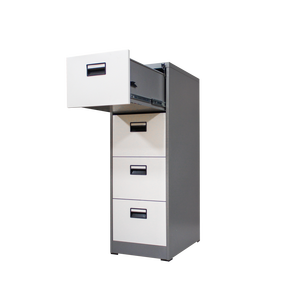 Meubles de bureau modernes et durables, armoire de classement verticale en métal avec quatre tiroirs, unité en acier à <span class=keywords><strong>bas</strong></span> prix pour atelier et école - Product Image 3