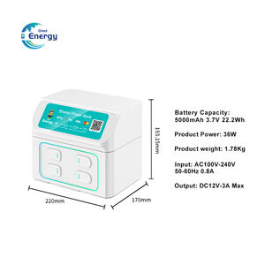 Compartiendo economía Portátil y duradero 5000MAH Múltiples puertos de carga Estaciones de Banco de energía compartidas Carga de tableta Carga de computadora portátil - Product Image 6