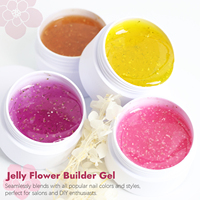 Gel de construction pour ongles YouGel, professionnel, longue tenue, non toxique, à base de fleurs séchées, UV, nouvelle arrivée, qualité supérieure, vente en gros