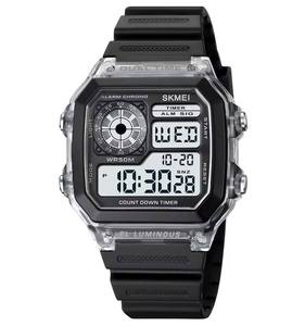 Montre numérique Skmei 1998 pour garçons, chronomètre, alarme électronique, chronographe, montre-bracelet, étanche 50M, réveil LED pour hommes - Product Image 1