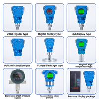 Explosion-proof Stainless Steel Pressure Transmitter Digital Display 4-20 MA Output Hammer-style Model 2088 Pressure