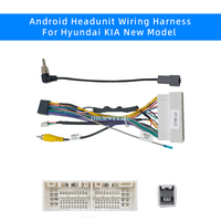 Headunit Android Radio Mobil Layar DVD Player Sistem Multimedia Kabel 16P Konektor Kabel Listrik untuk Hyundai KIA