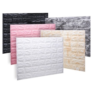 Panel de <span class=keywords><strong>pared</strong></span> blanco pegatinas de espuma para <span class=keywords><strong>pared</strong></span> paneles de <span class=keywords><strong>pared</strong></span> de espuma 3D para decoración del hogar - Product Image 4