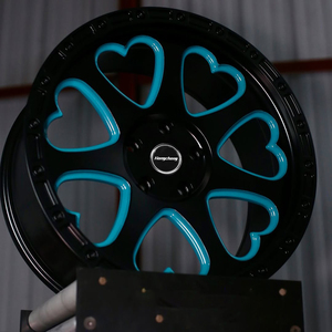 Ruota cuore personalizzata 18-24 pollici 5x120 5x114.3 5x127 5x5x130 Anti-anello per bmw Honda Hyundai jeep wrangler - Product Image 2