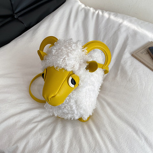 Borsa da Donna dal Design Unico a Forma di Pecora, Tracolla di Alta Qualità, Graziosa Borsa a Spalla - Product Image 2