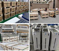Batería de Litio LiFePO4 de 16 kWh, 51.2V, 15 kWh, 30 kWh, 50 kWh, Montada en Suelo, para Sistemas Solares Domésticos Fuera de la Red (Stock en la UE)