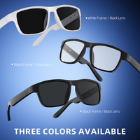 Gafas Inteligentes con Audio, Sonido Estéreo de Alta Fidelidad, Bloqueo de Luz Azul, Protección UV400, Carga Magnética, Control Táctil y Asistente de Voz