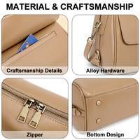 Sac à main en cuir pleine fleur OEM fait main pour femme, sacoche légère à poignée supérieure pour filles, idéal pour le quotidien, marque privée