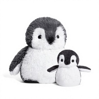 Peluche pingouin mignonne, jouet en peluche super doux en polyester et coton PP, animal en peluche de 11 à 30 cm, vente en gros, cadeau pour enfants et adultes