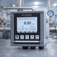 Sonde transmetteur de contrôleur de qualité de l'eau haute précision en ligne EC 4-20mA RS485 Modbus TDS Salinité Résistivité OEM ODM