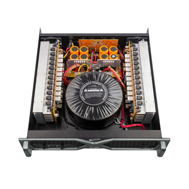 Good Quality 2*1200 Watt 8ohm 2 Channel High Powerful Class H High Output Power Amplifier