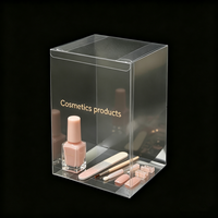 Emballage transparent haut de gamme en PET pour cosmétiques, diffuseurs de parfum, parfums, chouchous pour cheveux et accessoires de beauté