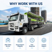 Camion pompe à béton Sany SYM 6x4 remis à neuf, prêt à l'emploi, 2017, diesel, 265-300 kW, portée verticale 37-48 m, productivité 120-140 m/h