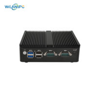 Mini PC de Formato Pequeño con 8GB de RAM, N100, 4 Puertos LAN, DDR4+NVME M.2, Cuatro Entradas LAN, Mini PC NUC Industrial sin Ventilador