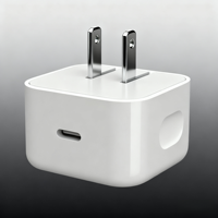 Cargador Rápido USB-C PD 3.0 de 40W con Enchufe Estadounidense y Adaptador de Pared Eléctrico Ignífugo para Teléfono Móvil 17 Pro Max, Carga de Alta Velocidad
