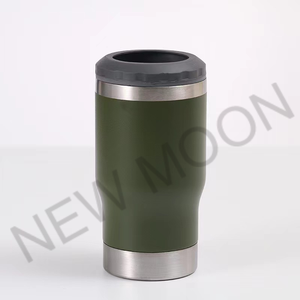 Termo Personalizado 4 en 1 de Doble Pared, Enfriador de Latas Aislado de 14 oz, Portavasos para Bebidas Frías con Abrebotellas - Product Image 2