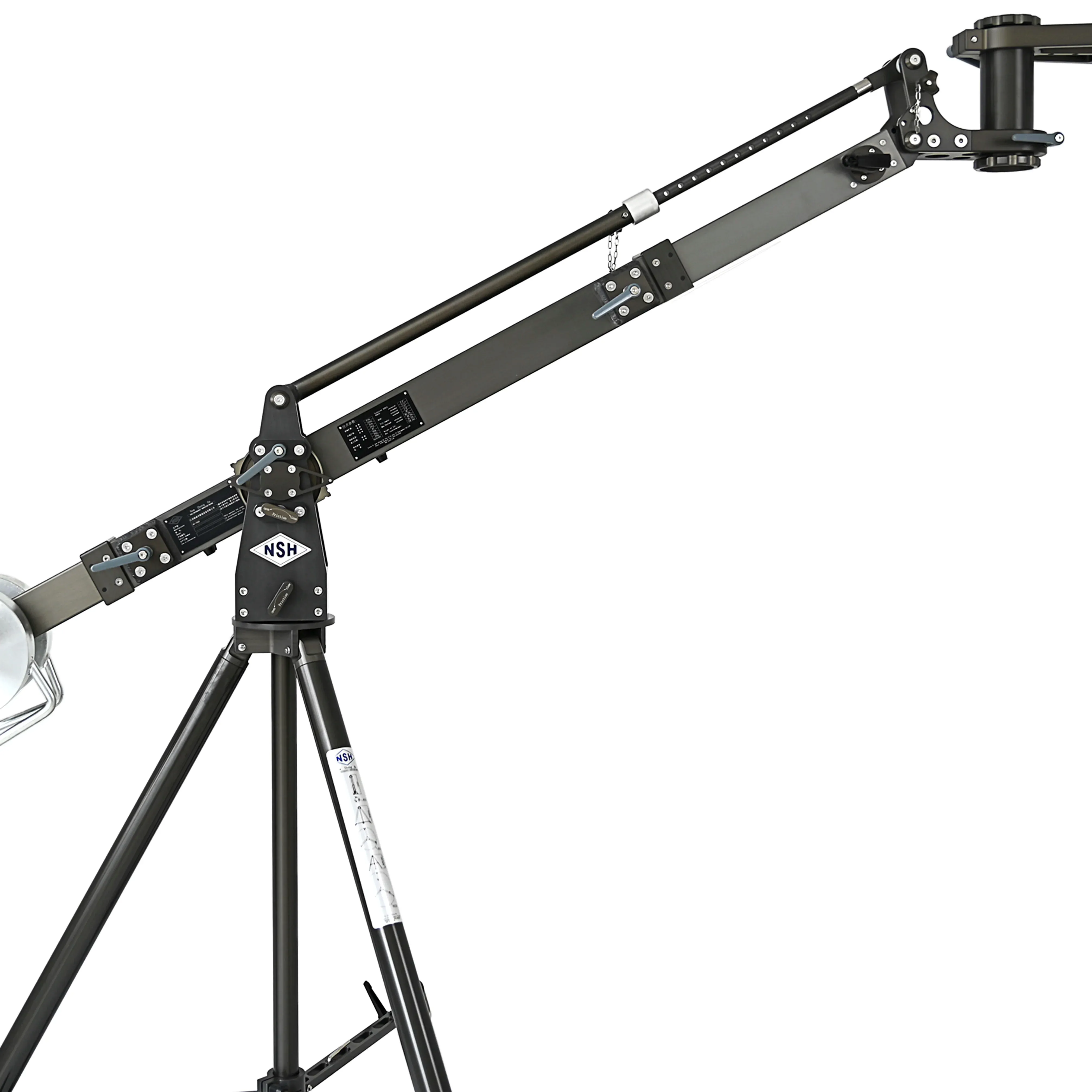 NSH Crane Camera Jib con trípode Jib Crane Cinema Dolly Equipo fotográfico Accesorios de cámara para filmación de películas