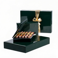 Boîte d'emballage en bois de luxe personnalisée pour chocolats, boîte cadeau Ramadan Luqaimat, boîte de dattes du Moyen-Orient pour le Ramadan, emballage de fruits secs