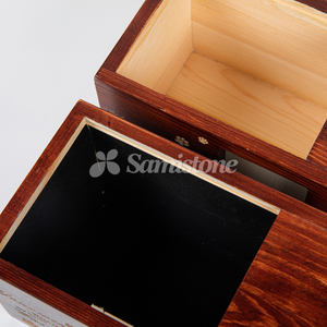 3 вида цветов фото Pet памятники урны OEM под заказ с изображением желтой деревянной кошки коробка логотип росписью Pet гробы для пепла домашних животных - Product Image 3