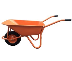 รถเข็นล้อเดียวสำหรับใช้ในงานก่อสร้างสำหรับงานหนักถาด WB5009ชุบสังกะสีพร้อมเหล็กและพลาสติกแข็งสำหรับตลาดแอฟริกาและรัสเซีย - Product Image 5