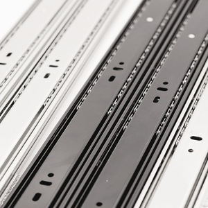 Quincaillerie de meubles en gros, glissières de tiroir, rails de tiroir télescopiques à billes, rails de tiroir - Product Image 2