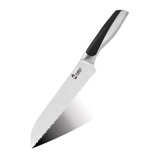 <span class=keywords><strong>Couteau</strong></span> de cuisine allemand à pain, ustensile en acier inoxydable 1.4116 <span class=keywords><strong>couteau</strong></span> à pain de 8 pouces - Product Image 1