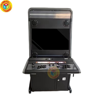 Machine de jeu d'arcade en métal pour 2 joueurs, écran HD 32 pouces, console de jeu vidéo rétro de combat à monnayeur, plus de 5000 jeux, usage domestique et commercial