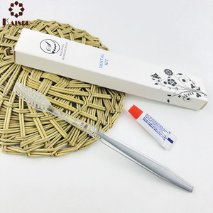Kit dentaire jetable de luxe utilisé dans les hôtels Brosse <span class=keywords><strong>à</strong></span> <span class=keywords><strong>dents</strong></span> et dentifrice - Product Image 1