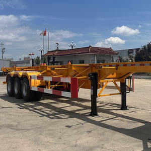 Semirremolque Portacontenedores de Acero Tongya de 3 Ejes y 40 Pies con Eje BPW/FUWA, Transporte de Contenedores, Neumáticos Triangulares 12R22.5 - Product Image 3