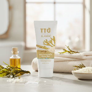 Crème pour les mains hydratante et nourrissante TTO avec extrait d'algues et huile de graines de riz 50ml - Product Image 3