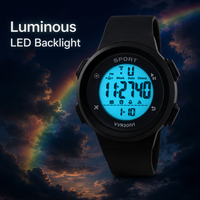 Montre numérique confortable NT-572, montre électronique pour la salle de sport, exercices, logos personnalisés