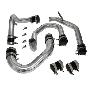 Kit di tubi per Intercooler con montaggio anteriore in alluminio per <span class=keywords><strong>VW</strong></span> Volkswagen <span class=keywords><strong>Jetta</strong></span> 98-04 Golf Mk4 1.8T produttore lega MAX 3 anni - Product Image 4