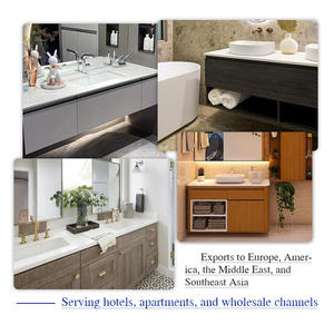 Lavabo <span class=keywords><strong>con</strong></span> juego de gabinete, tocador de baño chino para el hogar, botiquín de Metal pequeño, dorado <span class=keywords><strong>con</strong></span> <span class=keywords><strong>espejo</strong></span> <span class=keywords><strong>empotrado</strong></span> <span class=keywords><strong>con</strong></span> luz Led de potencia - Product Image 3